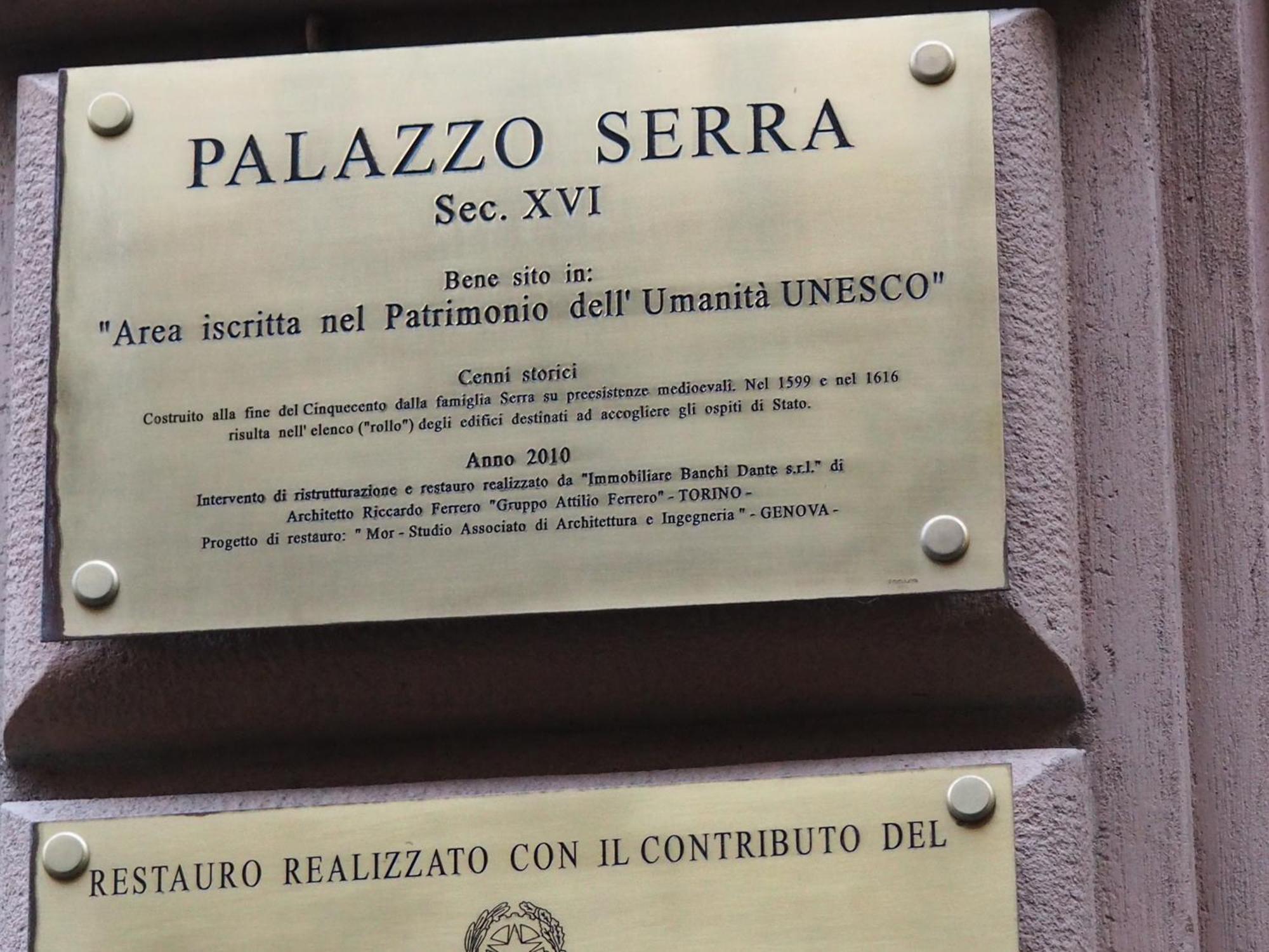 Altido Dimora Palazzo Serra Генуя Экстерьер фото